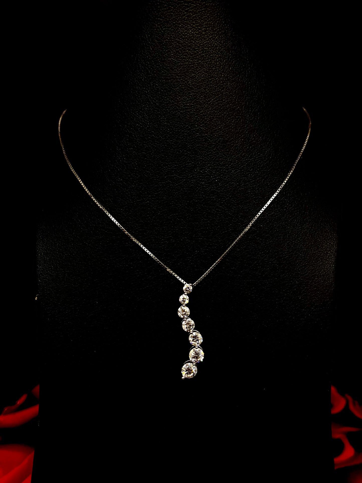 10Kt White Gold Diamond Journey
