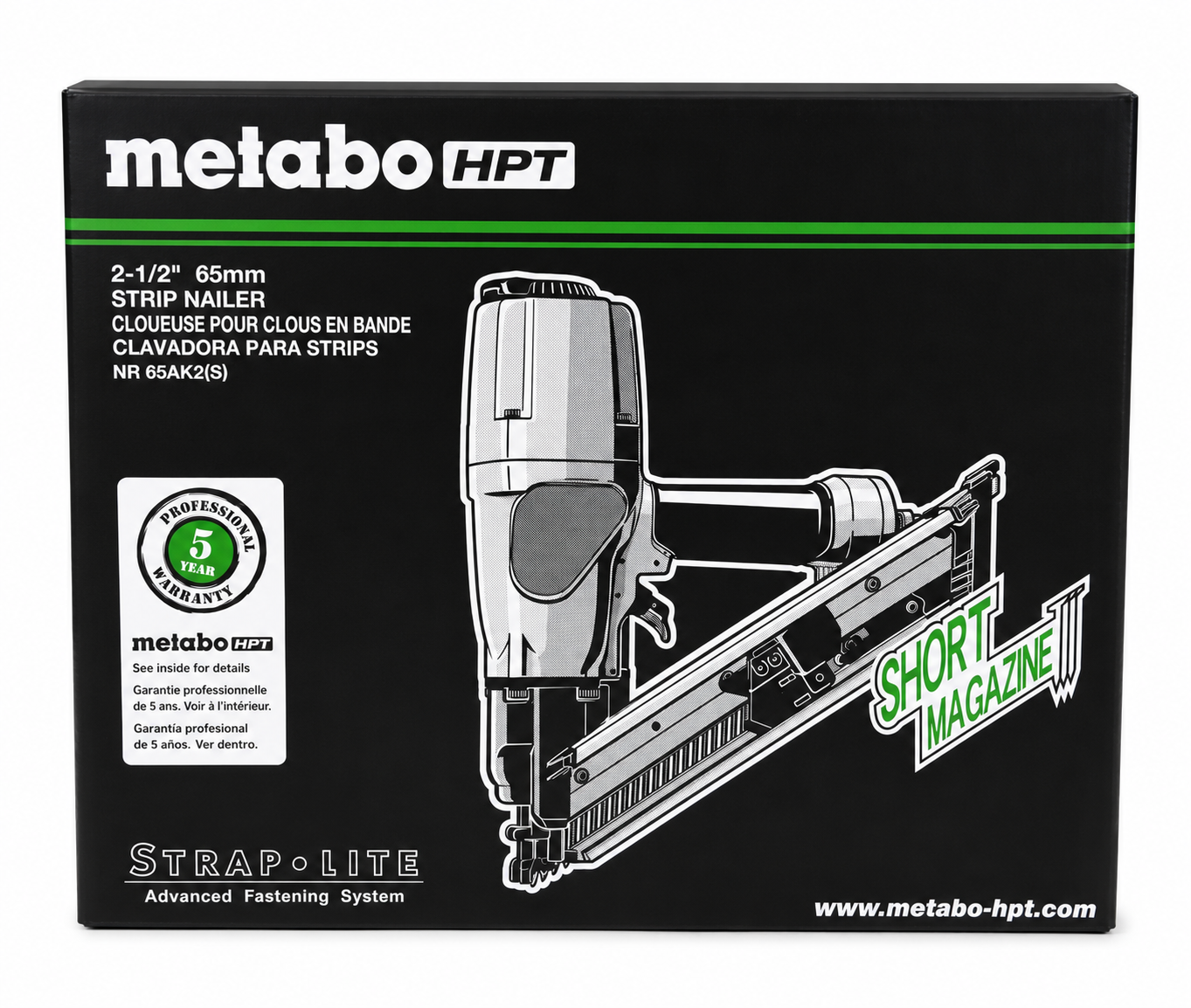 Metabo 2-1/2" Strip Nailer